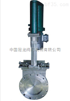 PZ973X-電液動刀型閘閥 中國冠龍閥門機械-上海高茨閥門制造